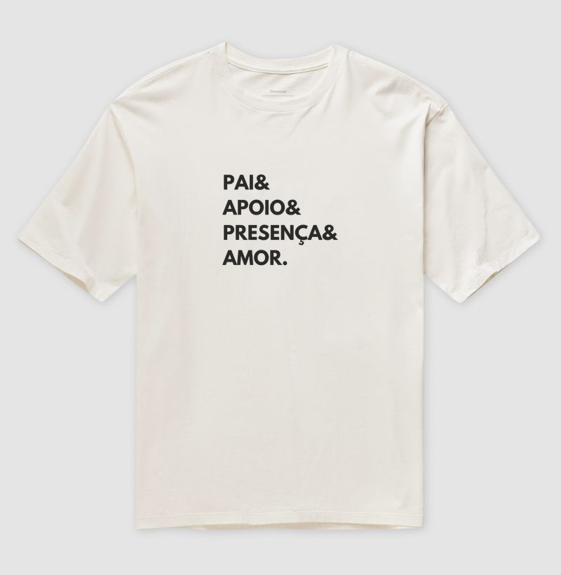 Pai, apoio, presença, amor