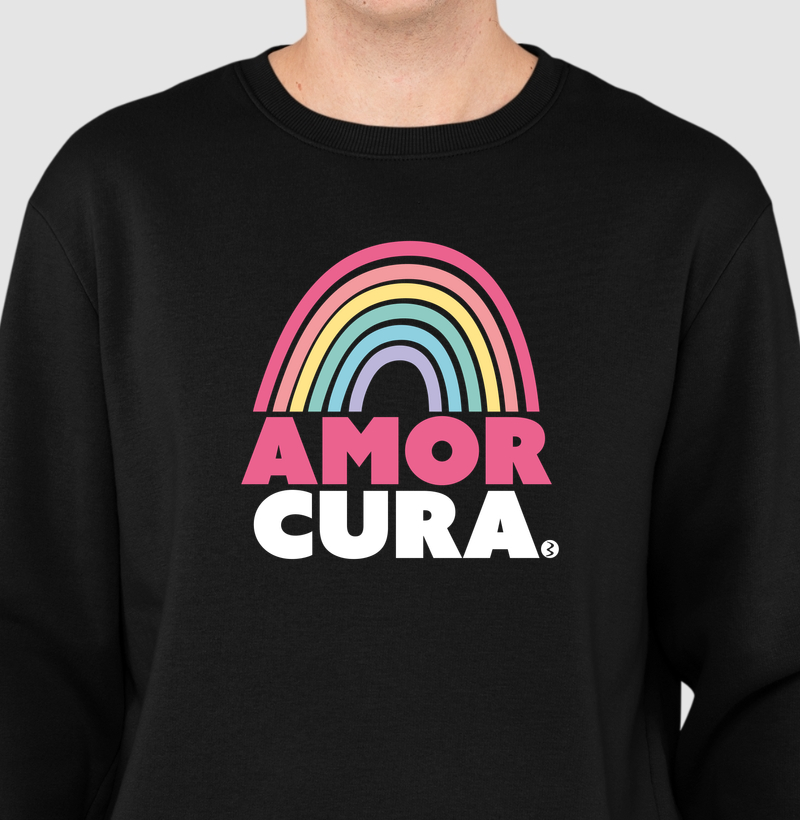 Suéter Moletom Amor Cura