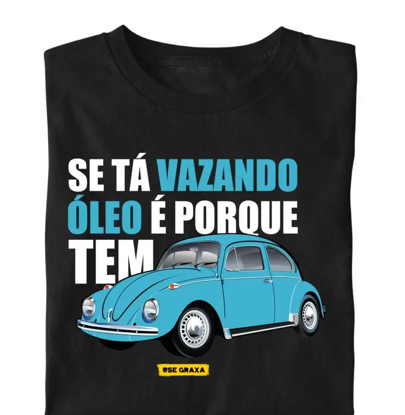 Vazando Óleo Fusca Azul Caiçara