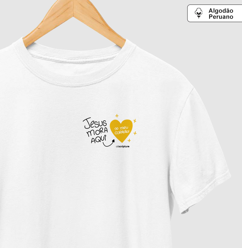 Jesus mora aqui - Amarelo