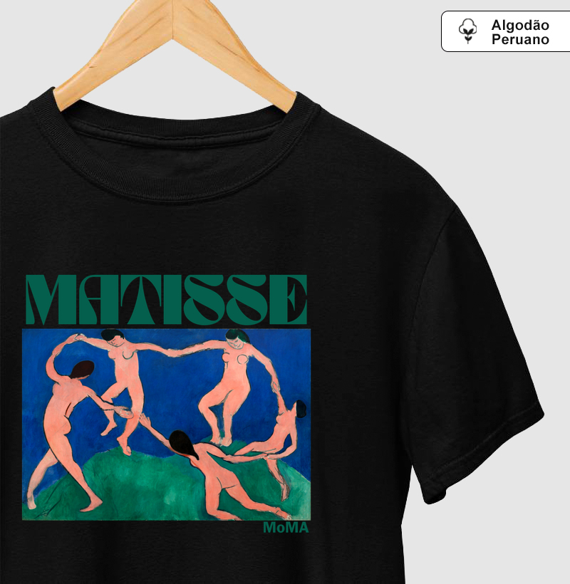 Dance I (1909) - Henri Matisse - Camiseta Algodão Peruano