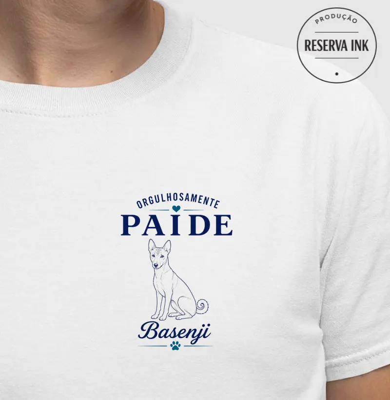 Orgulhosamente Pai de Basenji