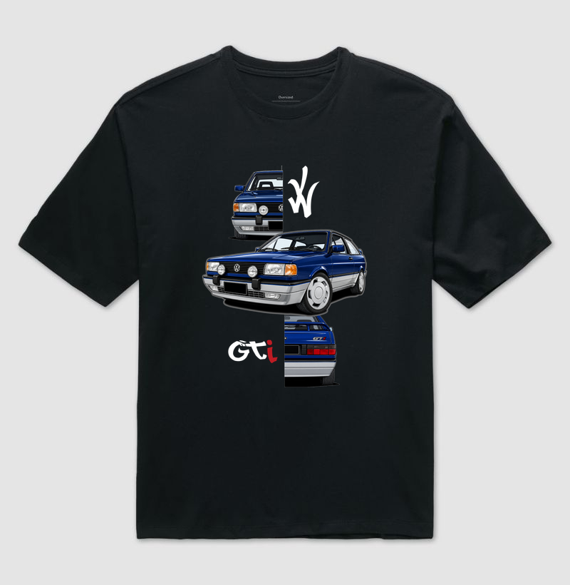 Camiseta oversized Gol GTI