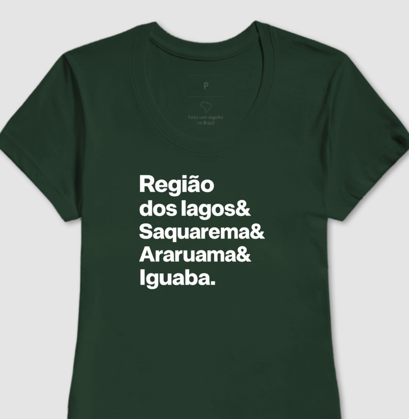 Camisetas - Região dos Lagos