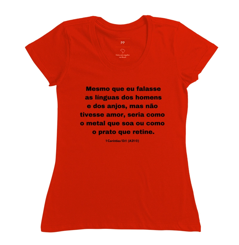Feminina Novo Testamento 1Cor 13:1