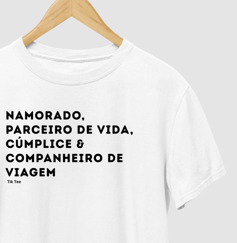 Namorado e companheiro de viagem