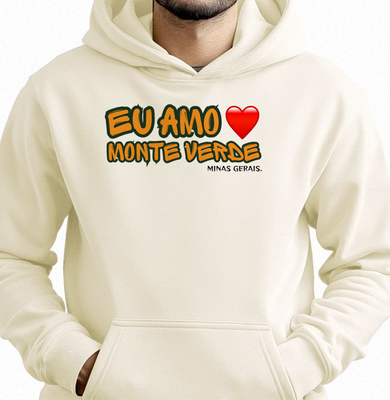 Casaco Hoodie Moletom Monte Verde.
