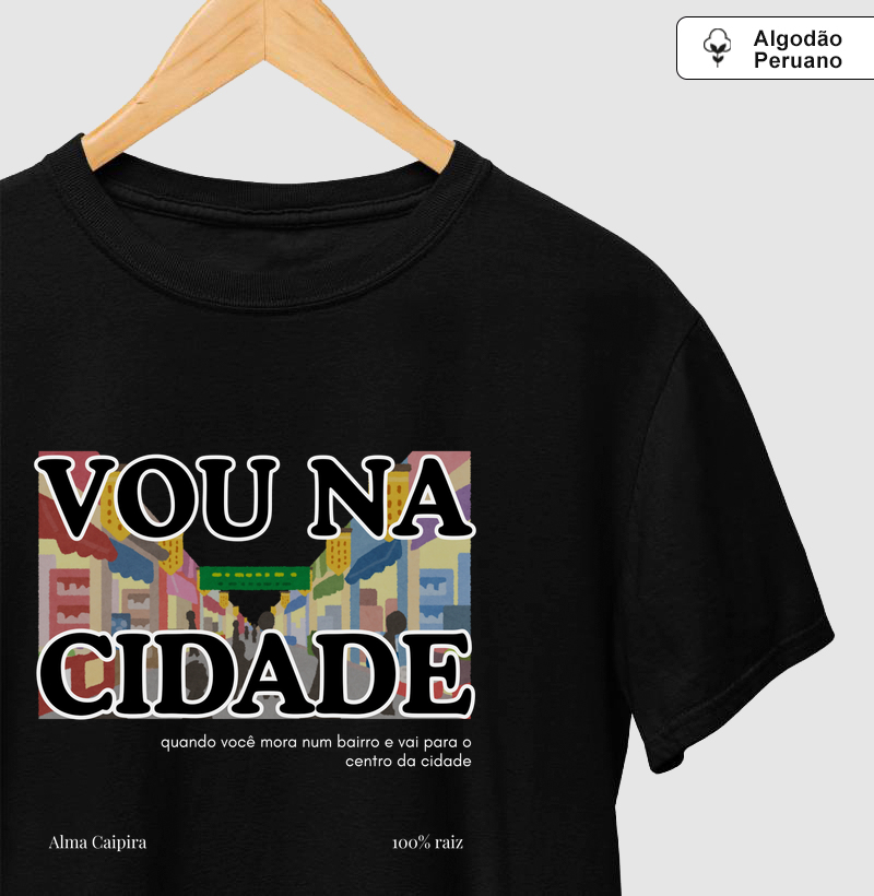 Vou na cidade
