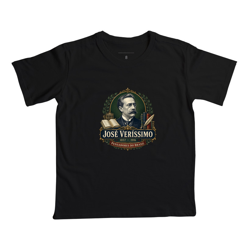 Camiseta José Veríssimo - Pensadores do Brasil
