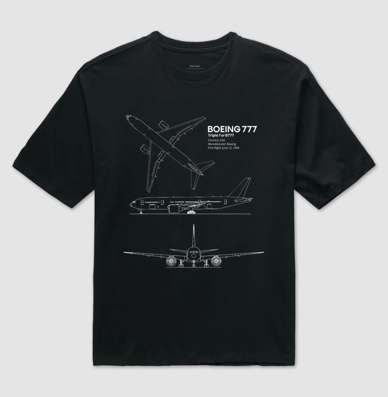 Boeing 777 - Blueprint