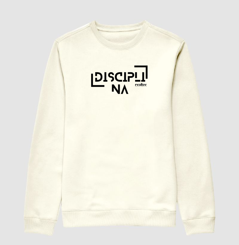 DISCIPLINA – LINHA OFICIAL (Suéter Moletom)