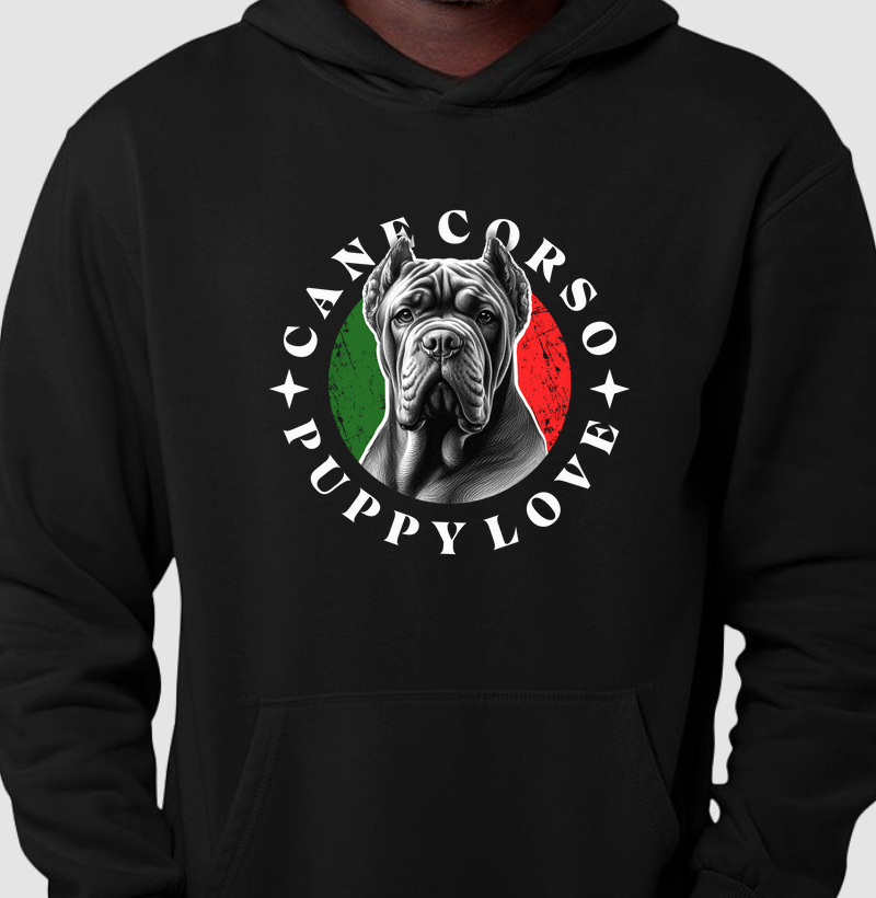 Hoodie Moletom Cane Corso Puppy Love