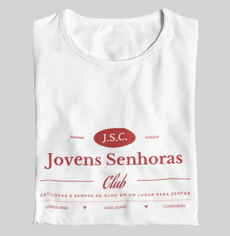 Jovens Senhoras CLUB - ESTILOSAS E SEMPRE DE OLHO EM UM LUGAR PARA SENTAR