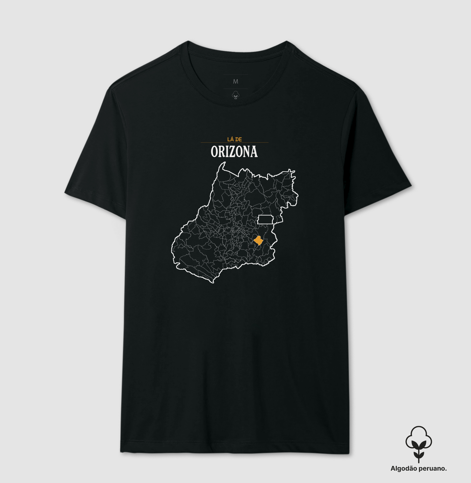 Orizona | Território GO - Camiseta Algodão Peruano