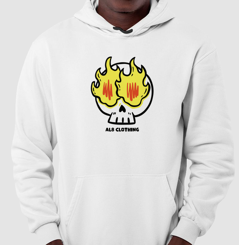Moletom Skull Fire