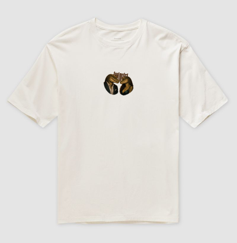 Camiseta Oversized Soulmates 