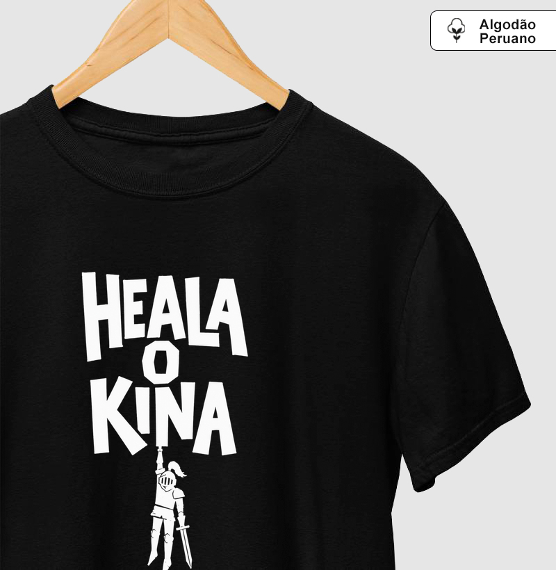 Heala o Kina - Camiseta Algodão Peruano