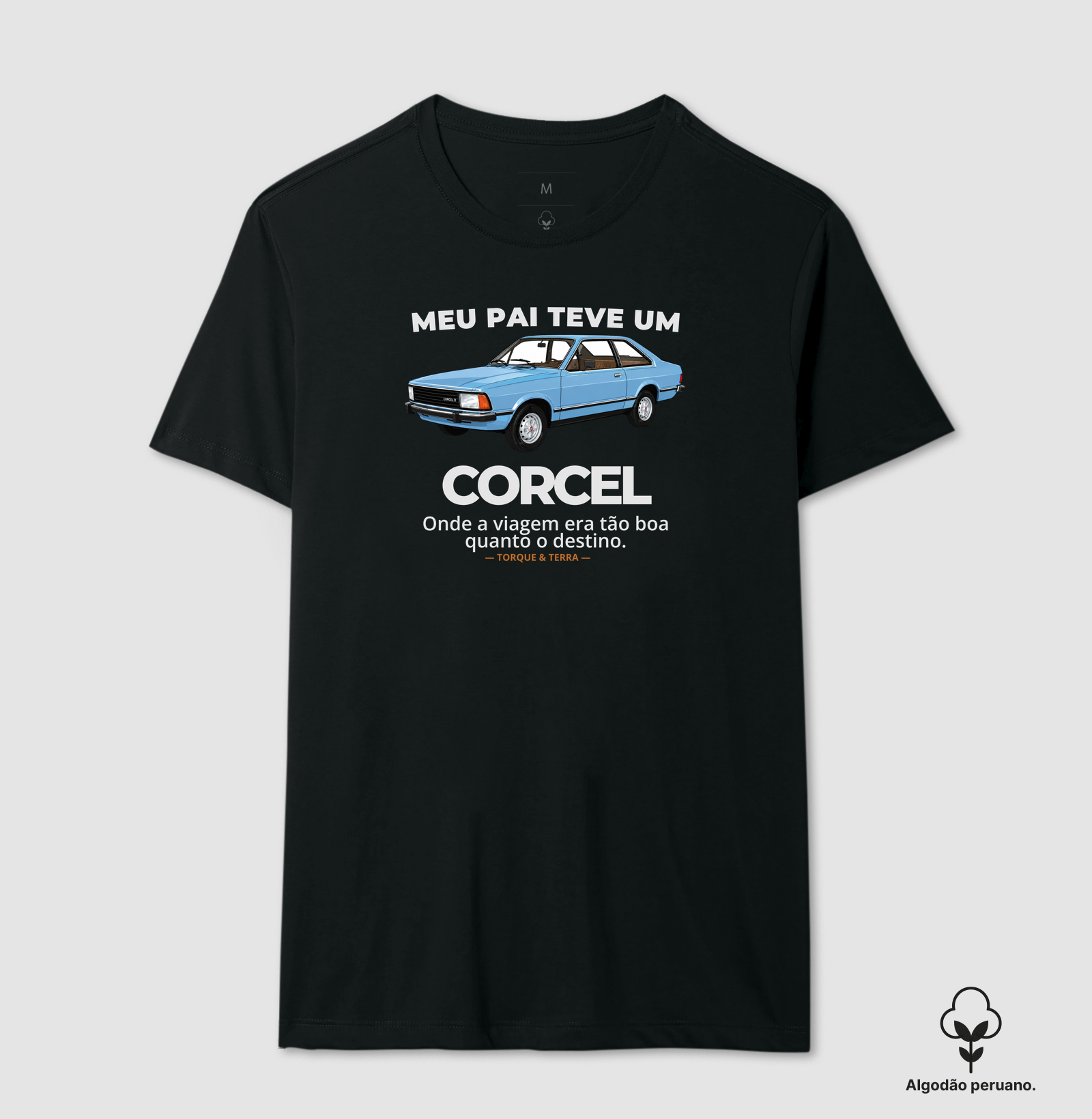 Meu pai teve um - CORCEL II - azul claro