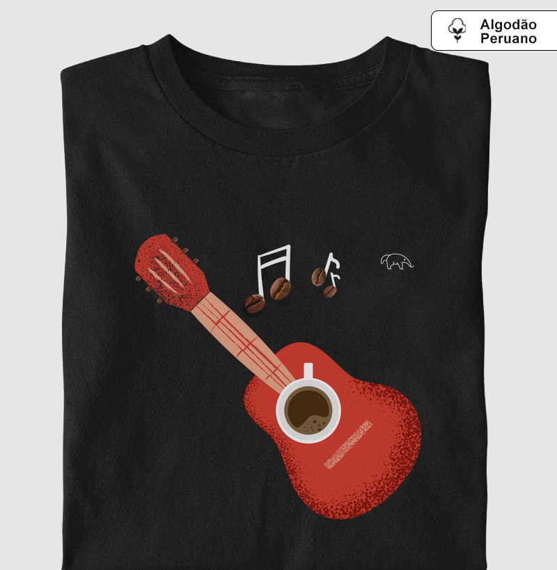 Notas musicais de café