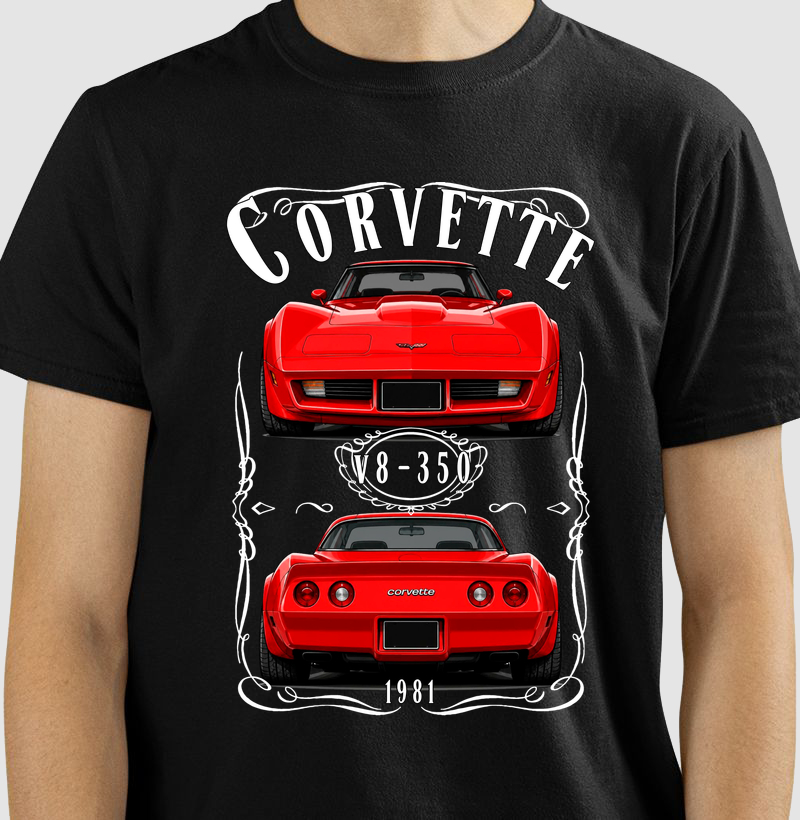 Camiseta Corvette vintage