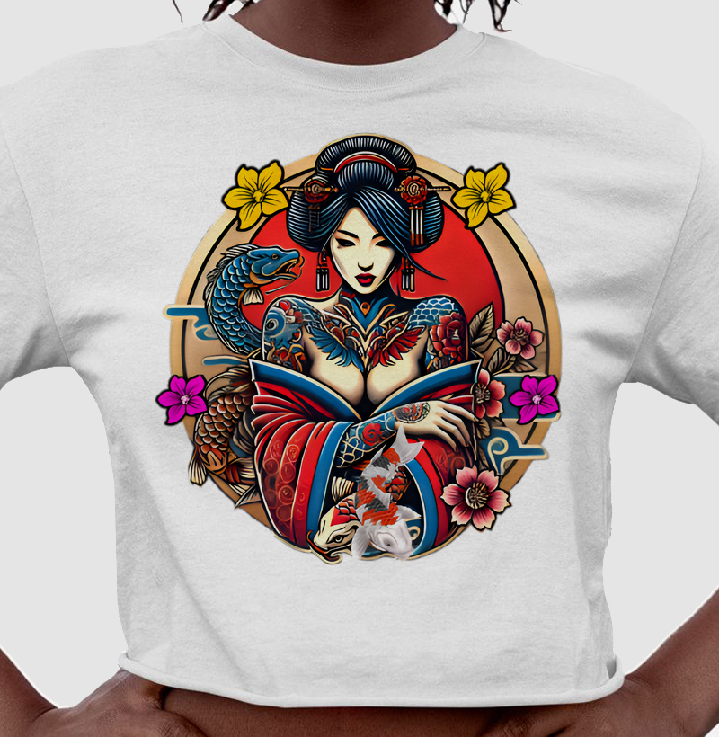 🏮 Japonesa Tatuada – A Elegância e a Arte em Harmonia