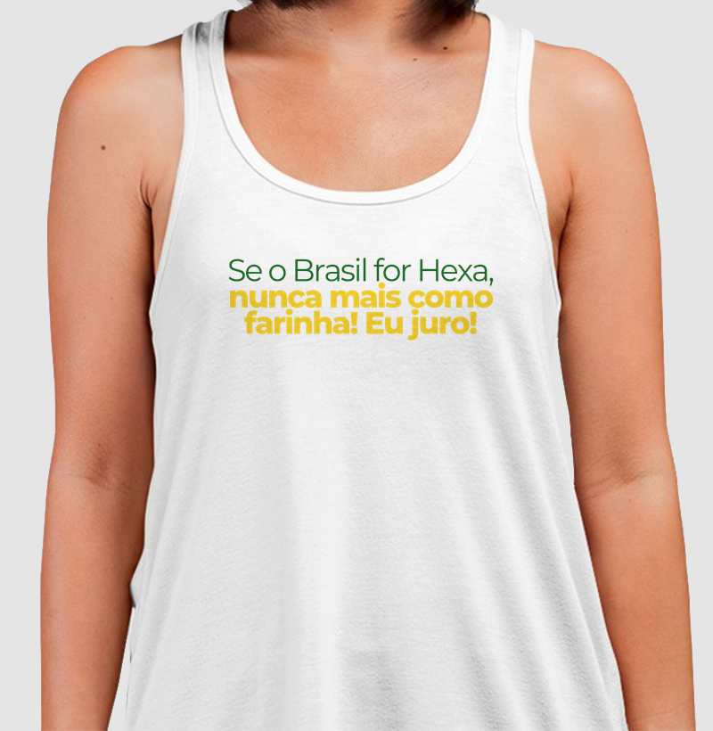 Nunca mais como farinha!