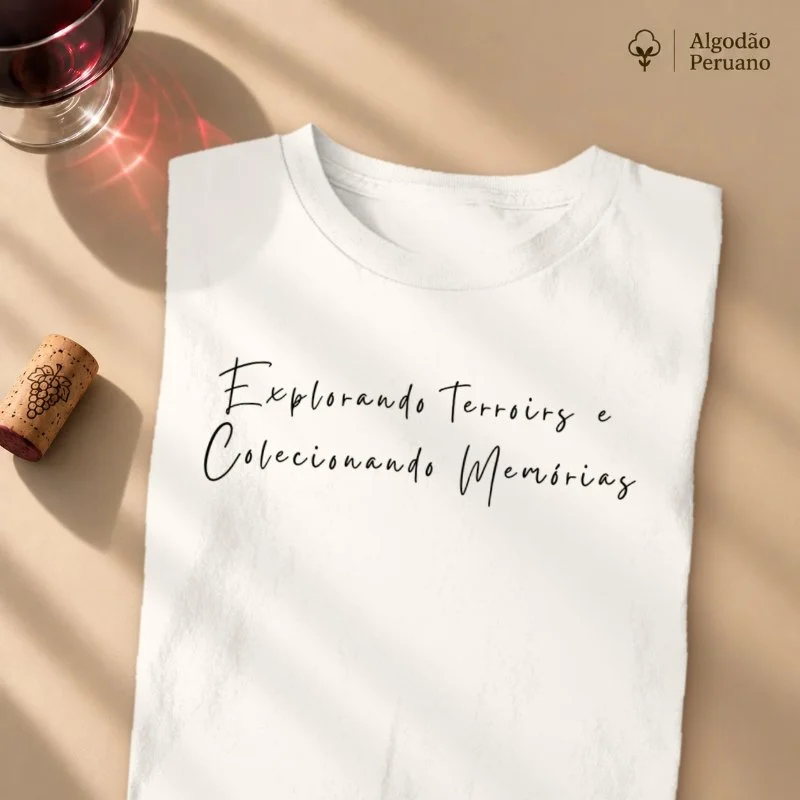 Camiseta Vinho - Explorando Terroirs