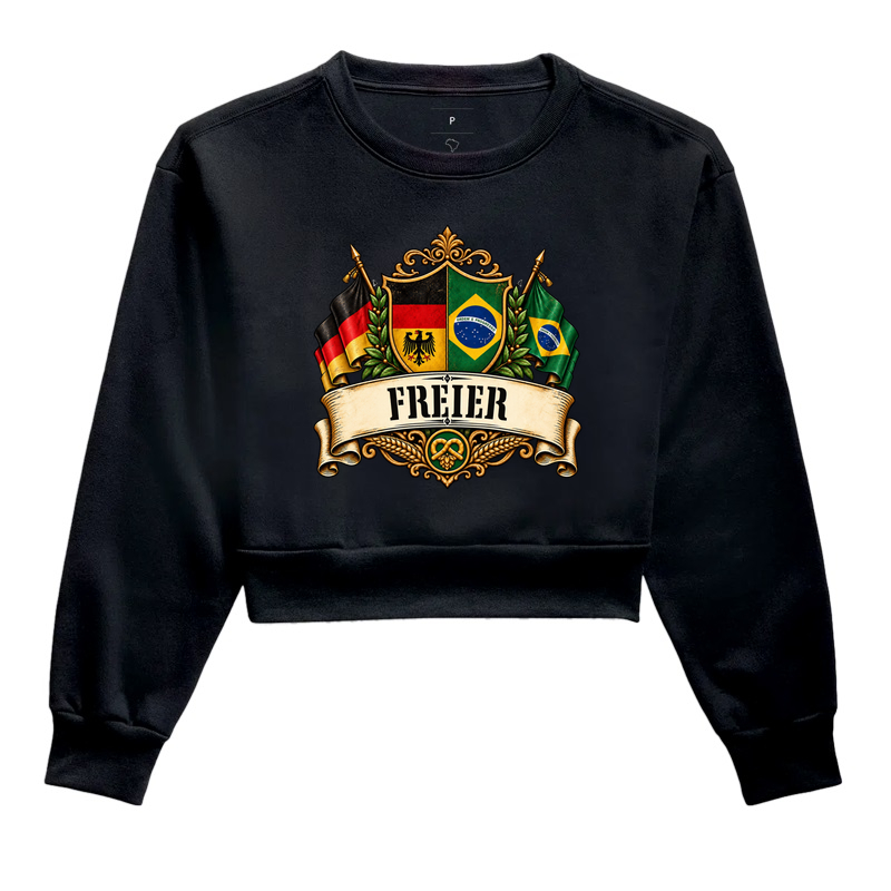 Freier  - Cropped Moletom