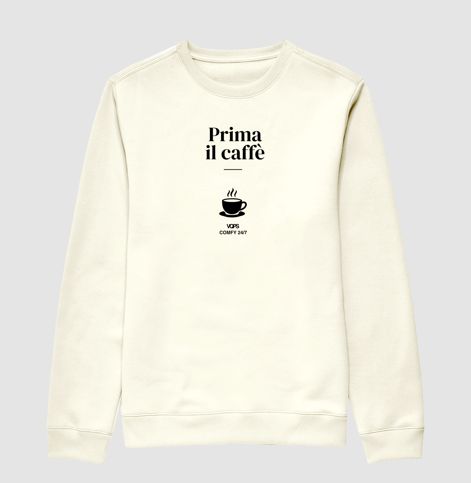 "Primeiro o café"