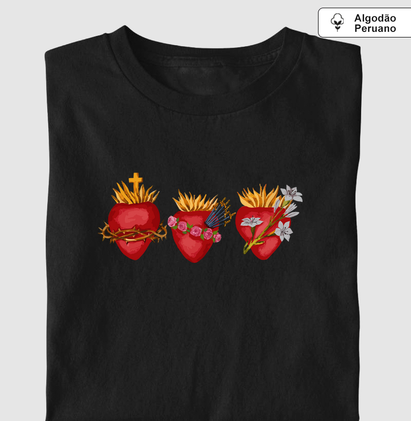 Sagrados Corações Jesus, Maria e José Algodão Peruano