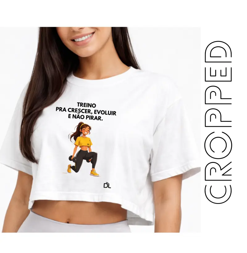 Treino pra crescer evoluir e não pirar - Cropped