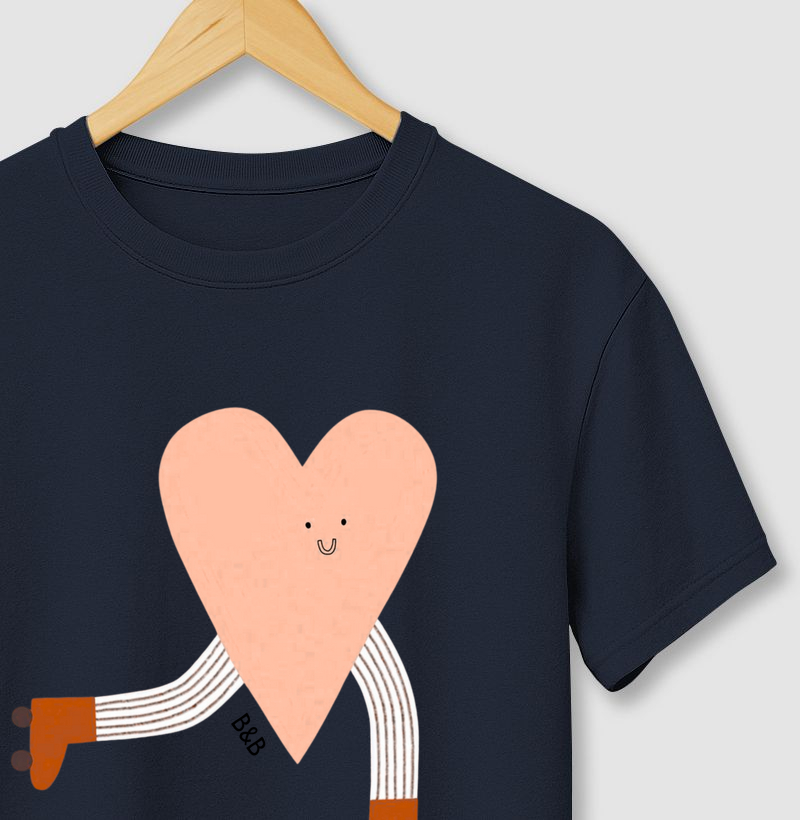 Camiseta Roller Heart