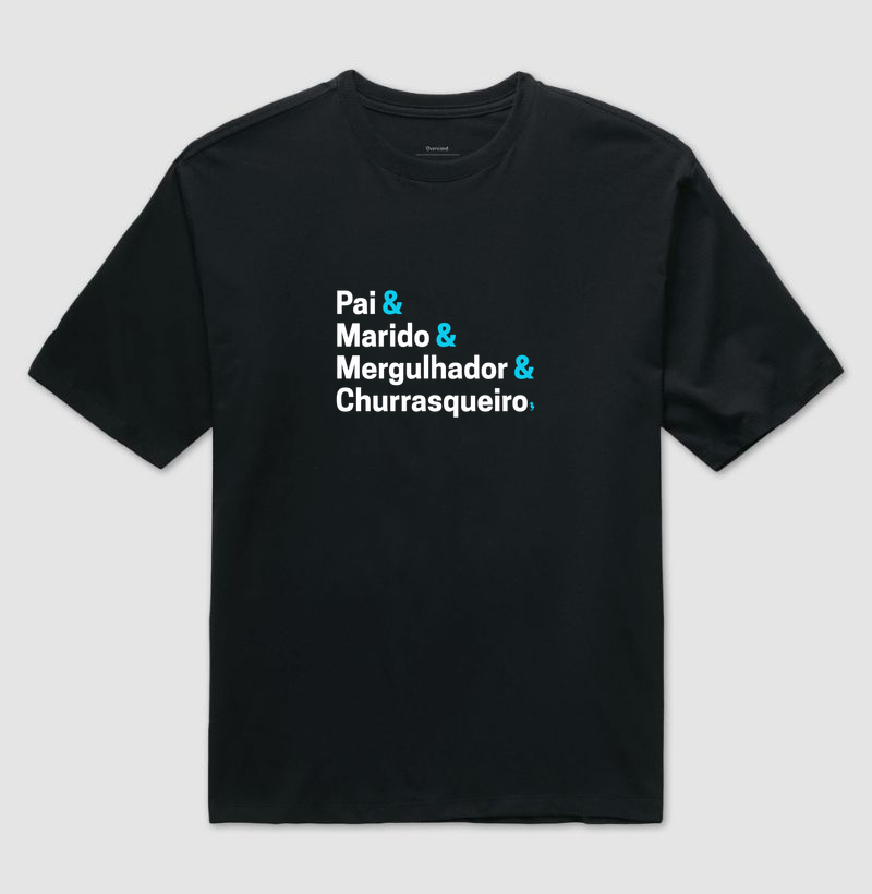 Pai Marido Mergulhador Churrasqueiro