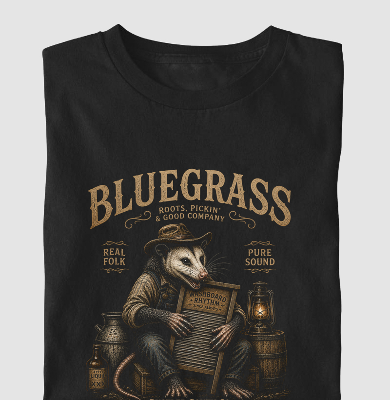 Camiseta Bluegrass Possum