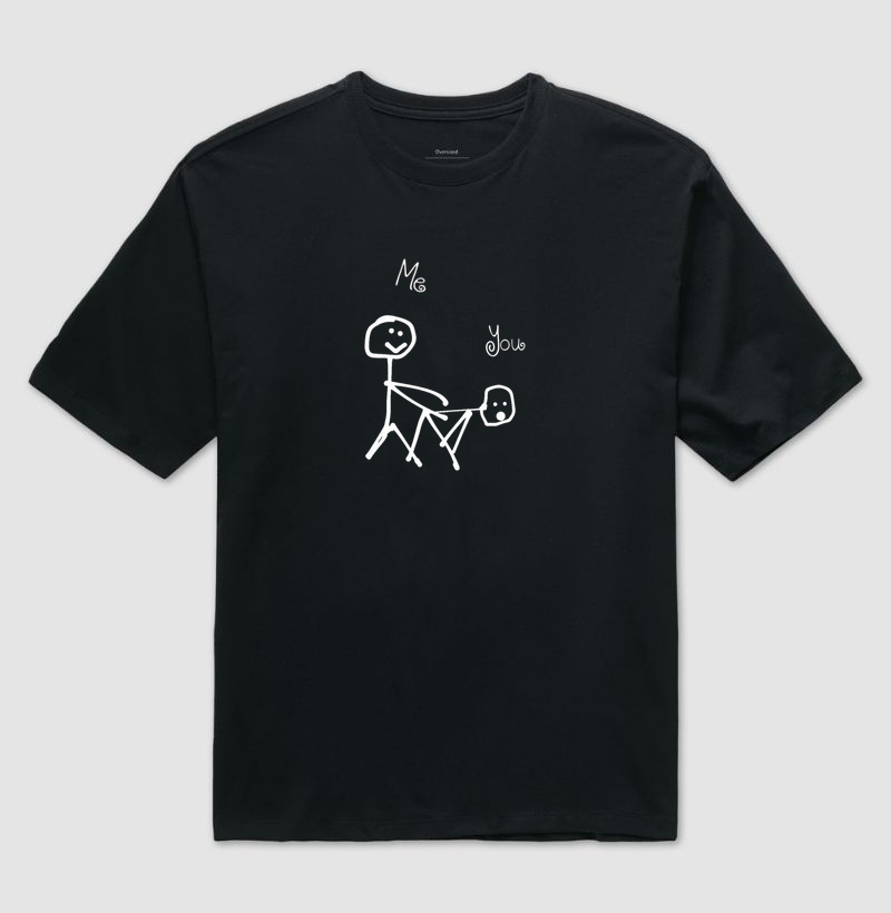 Me and you - Camiseta Oversized