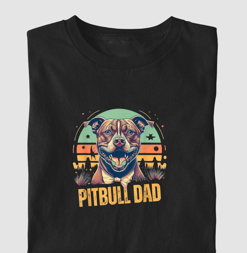 Pit bull Dad vintage 2