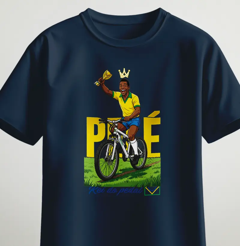 Pelé rei do pedal