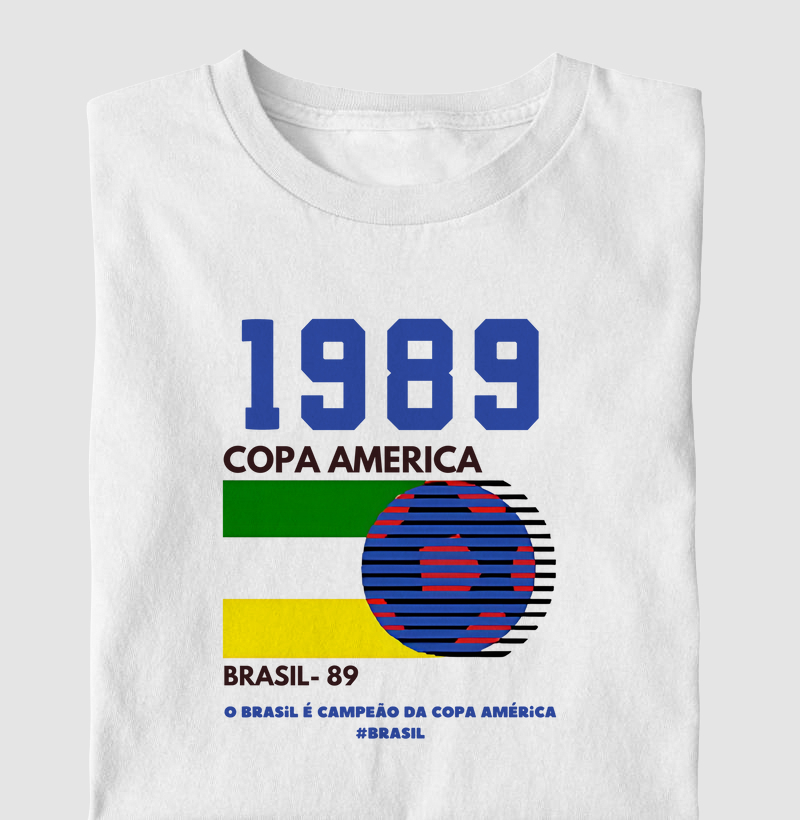 Coleção Anos Curiosos - 1989 - O Brasil é Campeão da Copa América.
