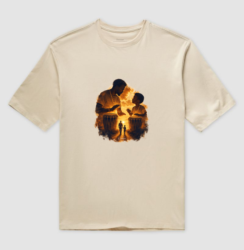 Legado de Axé ancestral - Camiseta Oversized