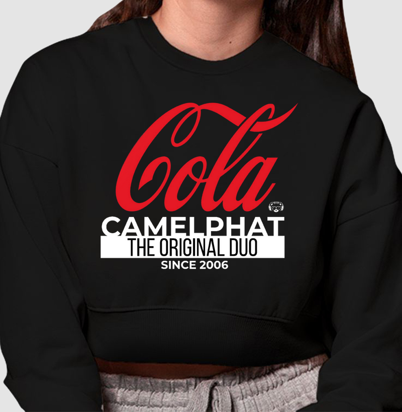 Moletom Cropped COLA - Camelphat