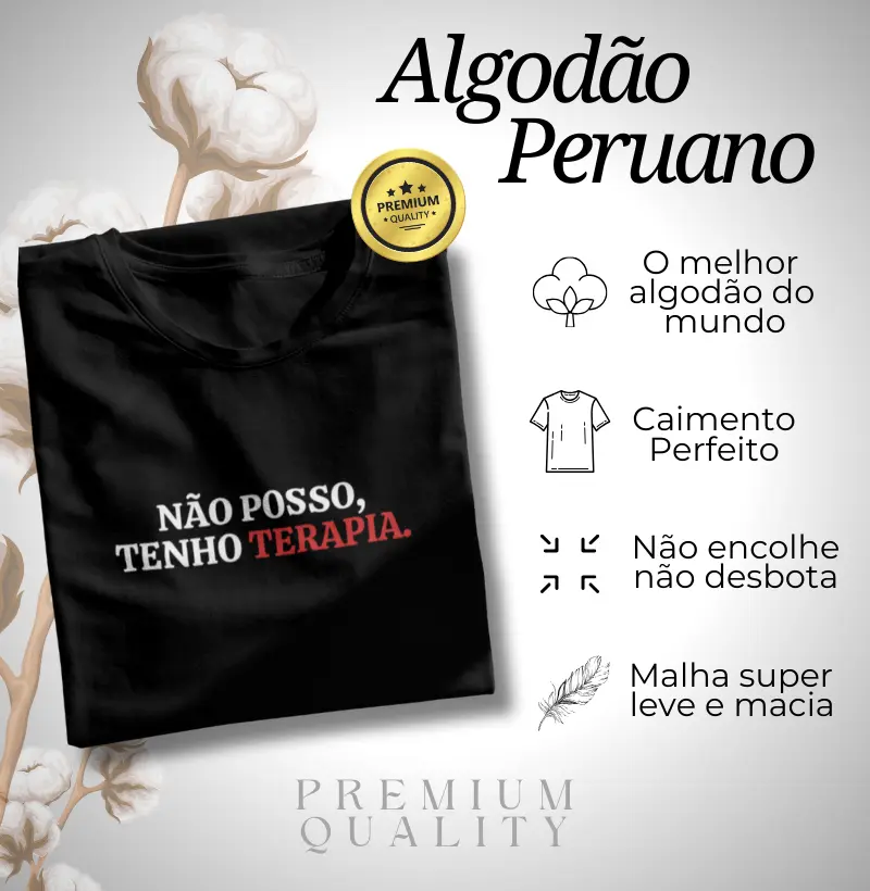 Algodão Peruano - Não posso, tenho terapia