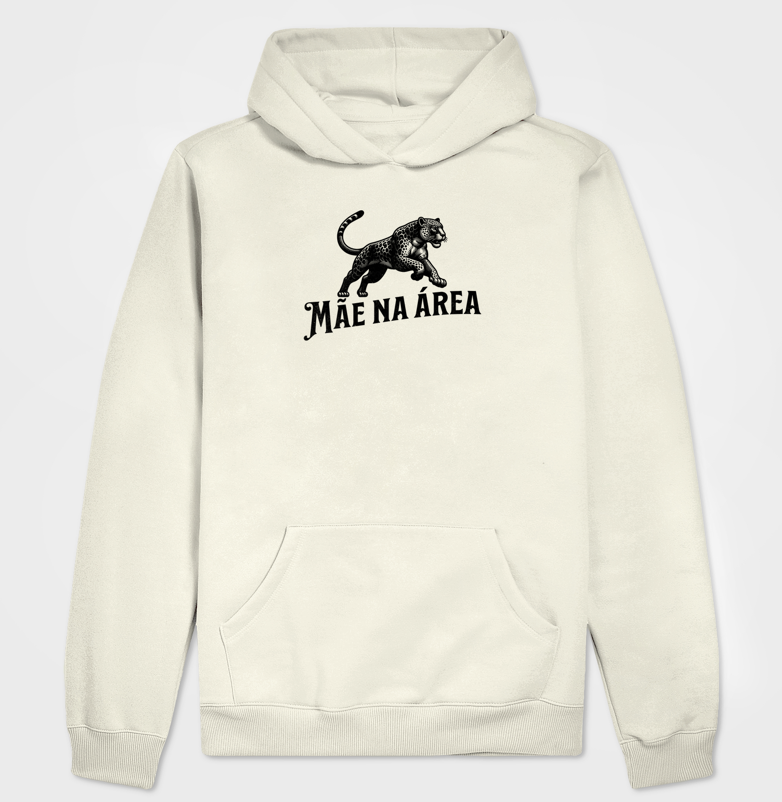 Mãe na área - ilustração preta