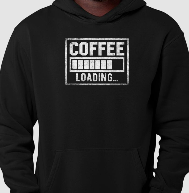 Moletom Café Carregando... #2 