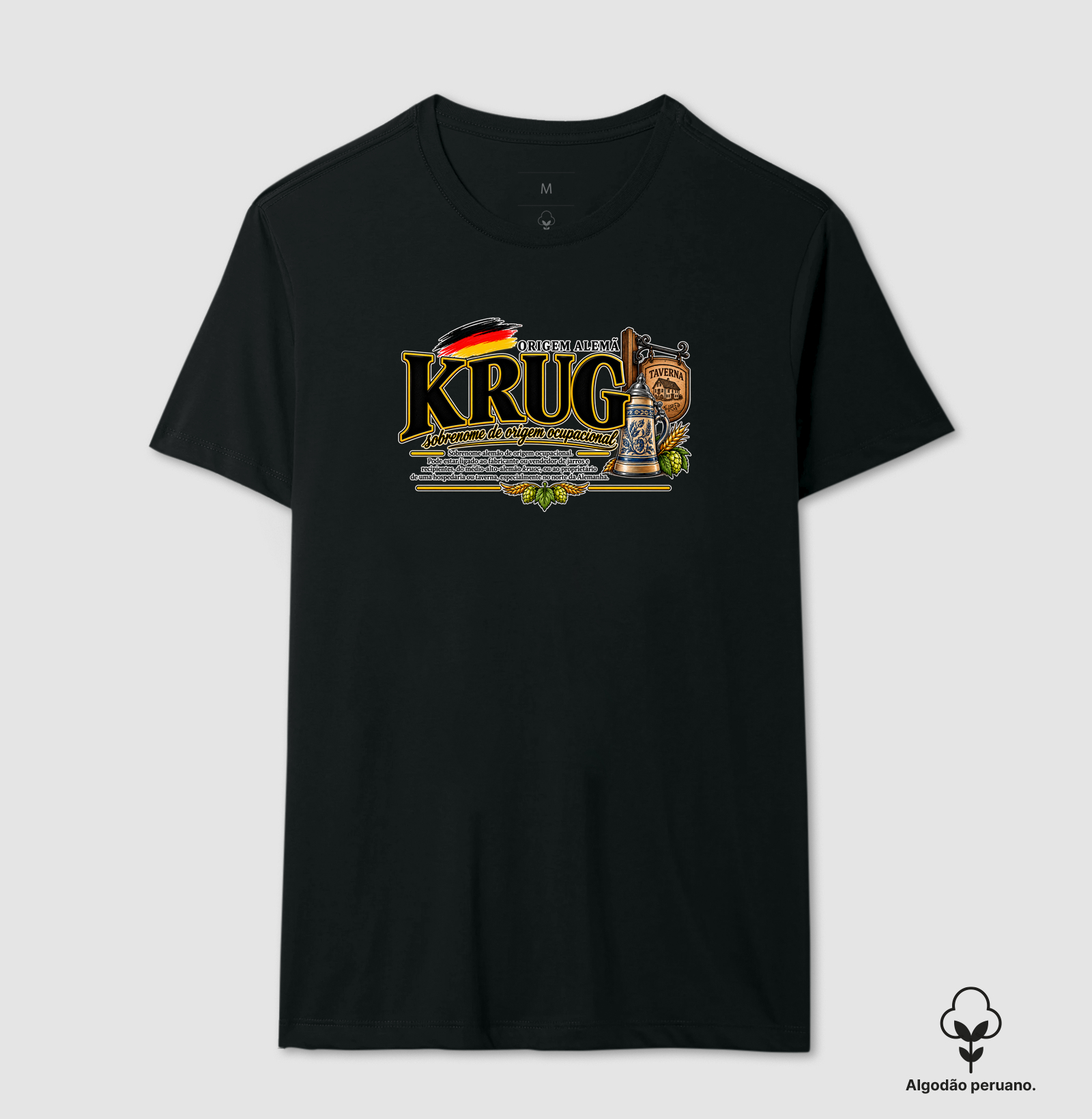 Krug  - Camiseta Algodão Peruano