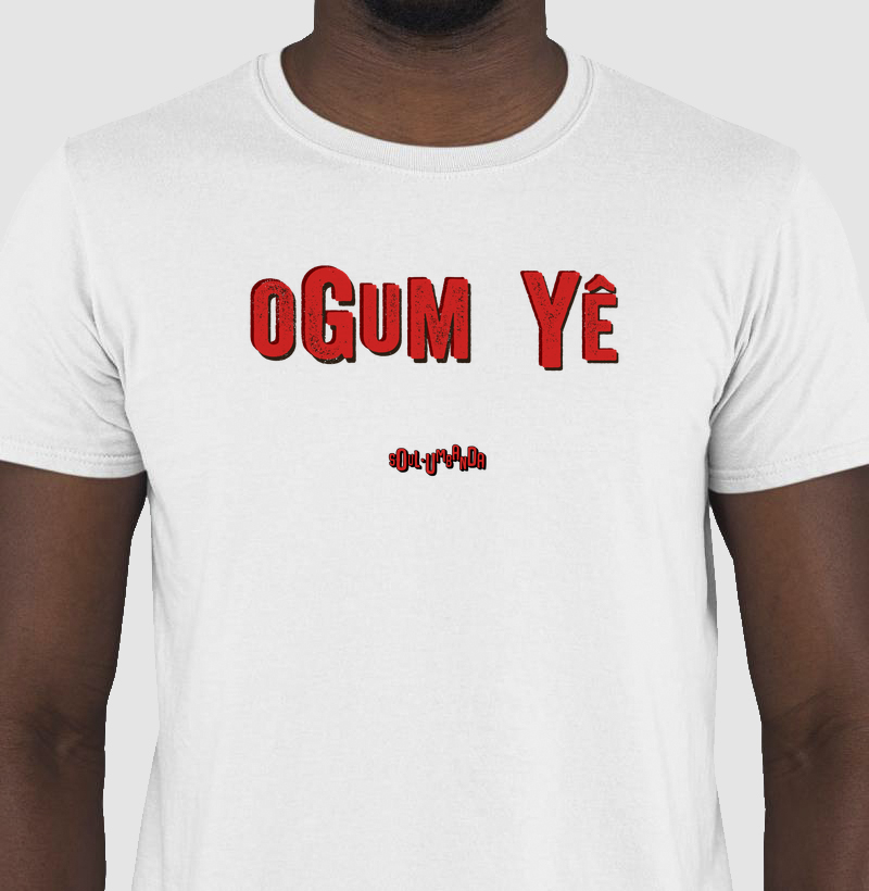 camiseta OGUM saudação masculina