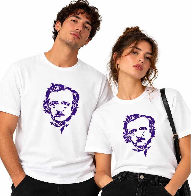 Camiseta Poe  - Camiseta Algodão Peruano