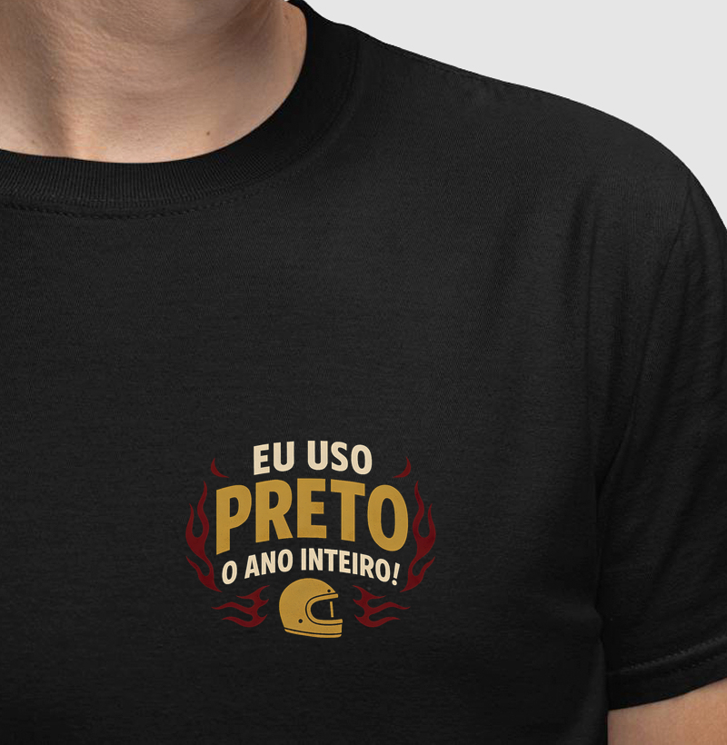 USO CAMISETA PRETA