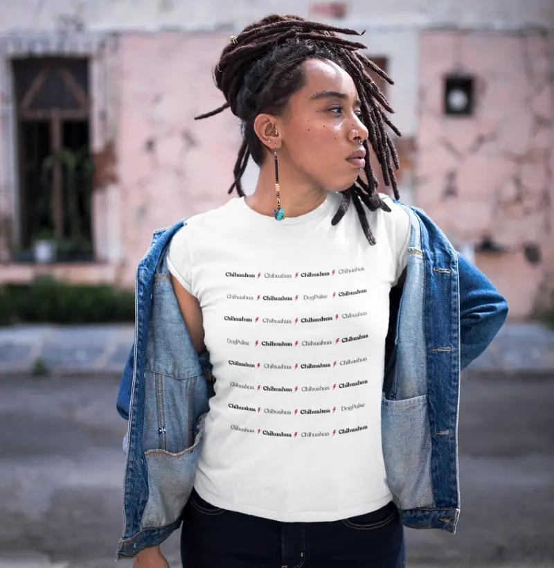 Camiseta Dog Pulse Collection Ray of Light - Chihuahua