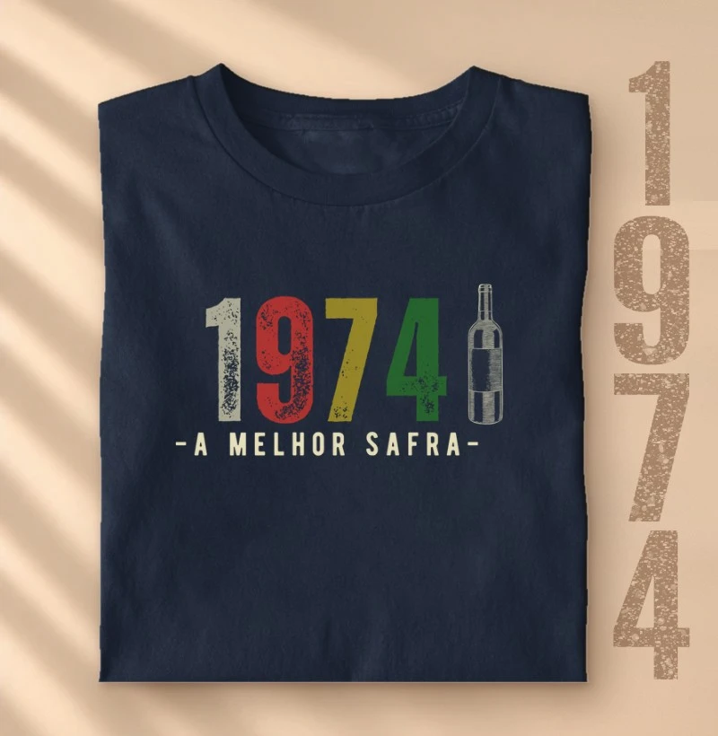 Camiseta Vinho - A Melhor Safra 1974