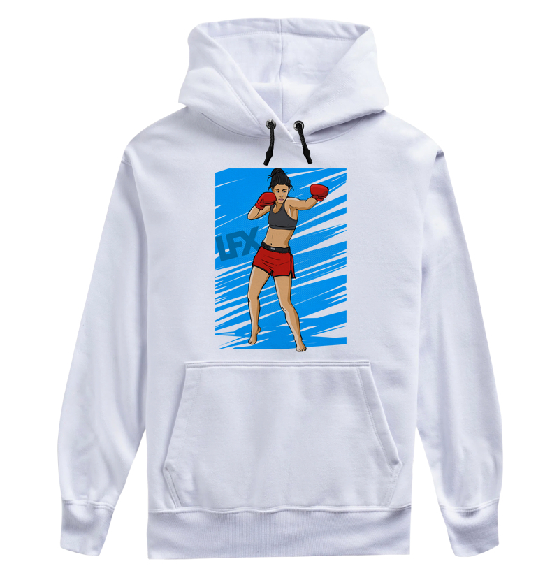 Mulher fazendo Jab V01